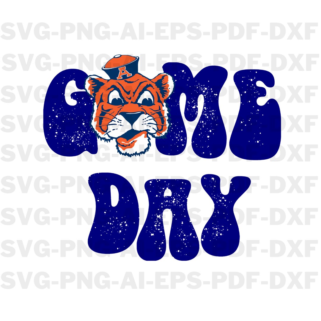 Game Day Auburn PNG, Game Day Svg, Football Svg, Etsy