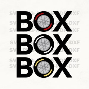 Formula 1 box png, box box box svg, Formula 1 svg