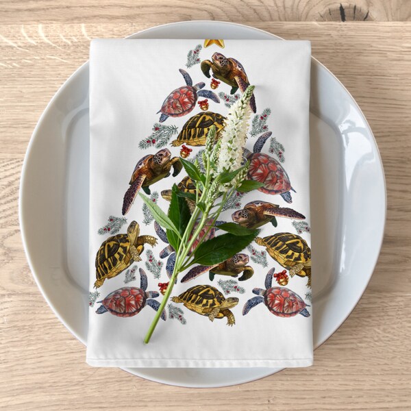 Turtle Napkins Etsy