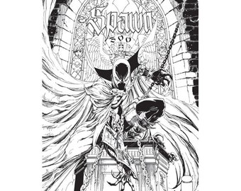 Spawn #300 Cover E Variant Mexico Edition auf Spanisch