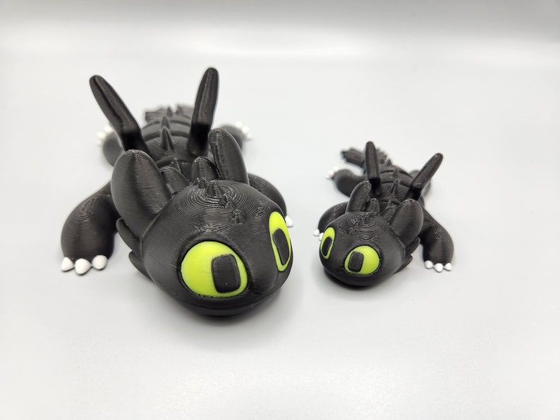 3D Printed toothless Dragon From How to Train Your Dragon Toy, Adult ...