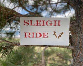 Promenade en traîneau