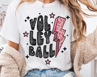 Volleyball Shirt, Volleyball season, Volleyball Mom, Volleyball Mom gift, Comfort Colors, Volleyball, Volleyball Team, Game Day Shirt
