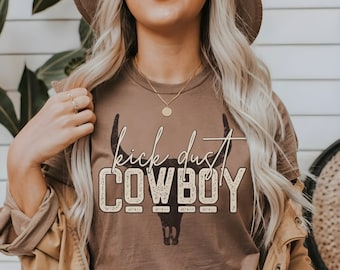 Boho Cow Skull Shirt, Western Shirt, Country Music, Womens Rodeo Shirt, Cowgirl Shirt, Rodeo Outfit, Comfort Colors Tshirt Western Clothing