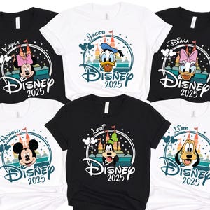 Disney shirt 2025, Disney Family Shirt, Disney Vacation Shirt, Disneyland shirt family personalized, custom Disney shirt, Disney family trip