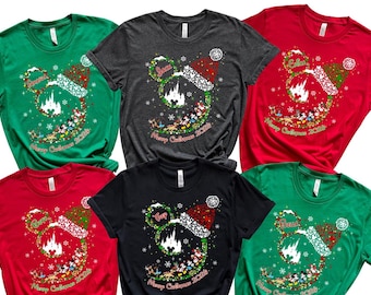 Custom  Disney Christmas Shirt, Christmas Family Shirt, Personalized Disney Christmas 2026 Shirt, Disney trip 2026 Christmas, Christmas Tee