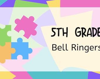 5th grade Math Bellringers