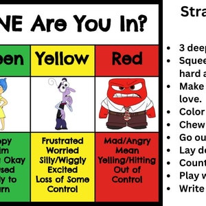 Zones of Self Regulation