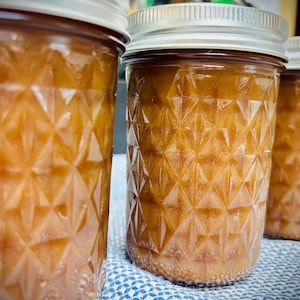 ¡ENVÍO GRATIS! Mantequilla de manzana fresca de granja - Frasco sellado de 237 g