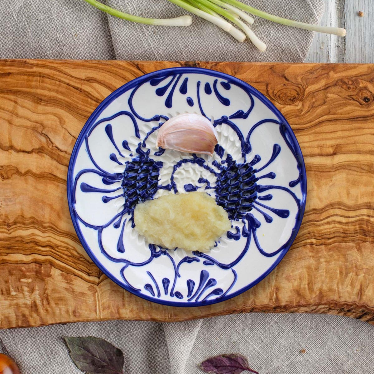 Ceramic Garlic Grater Plate