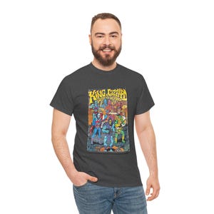King Gizzard & The Lizard Wizard Book Cover T-Shirt