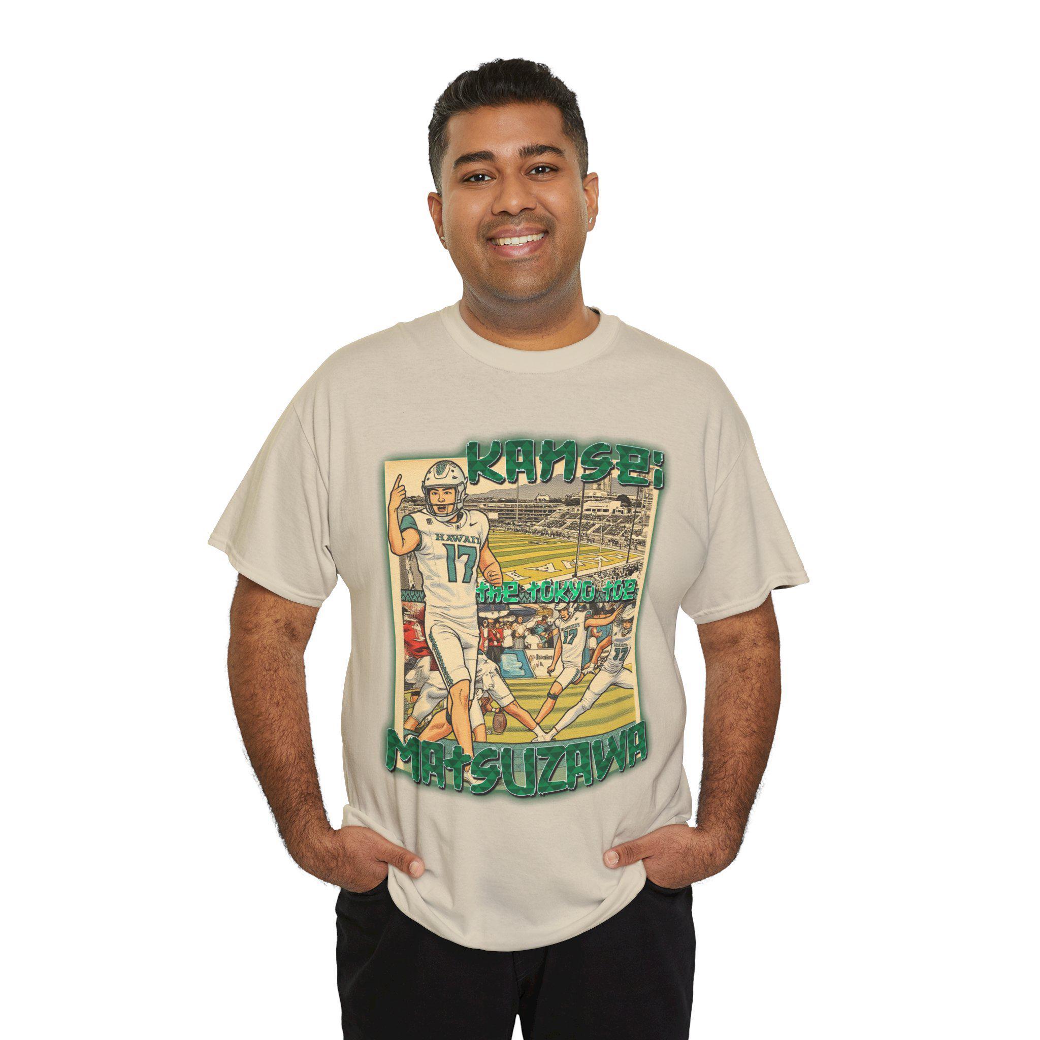 松澤寛成 THE TOKYO TOE ハワイ大学フットボール グラフィックTシャツ