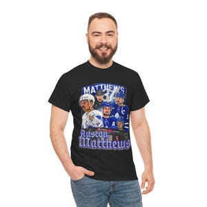 Auston Matthaets Toronto Maple Leafs Vintage Vibe T-Shirt