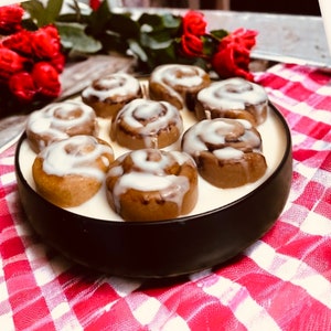 Cinnamon Roll Wax Melts Soy Wax Melts Food Wax Melt Realistic Cinnamon  Rolls 4oz Wax Melt Food Shaped mini Cinnamon Rolls Soy Wax 