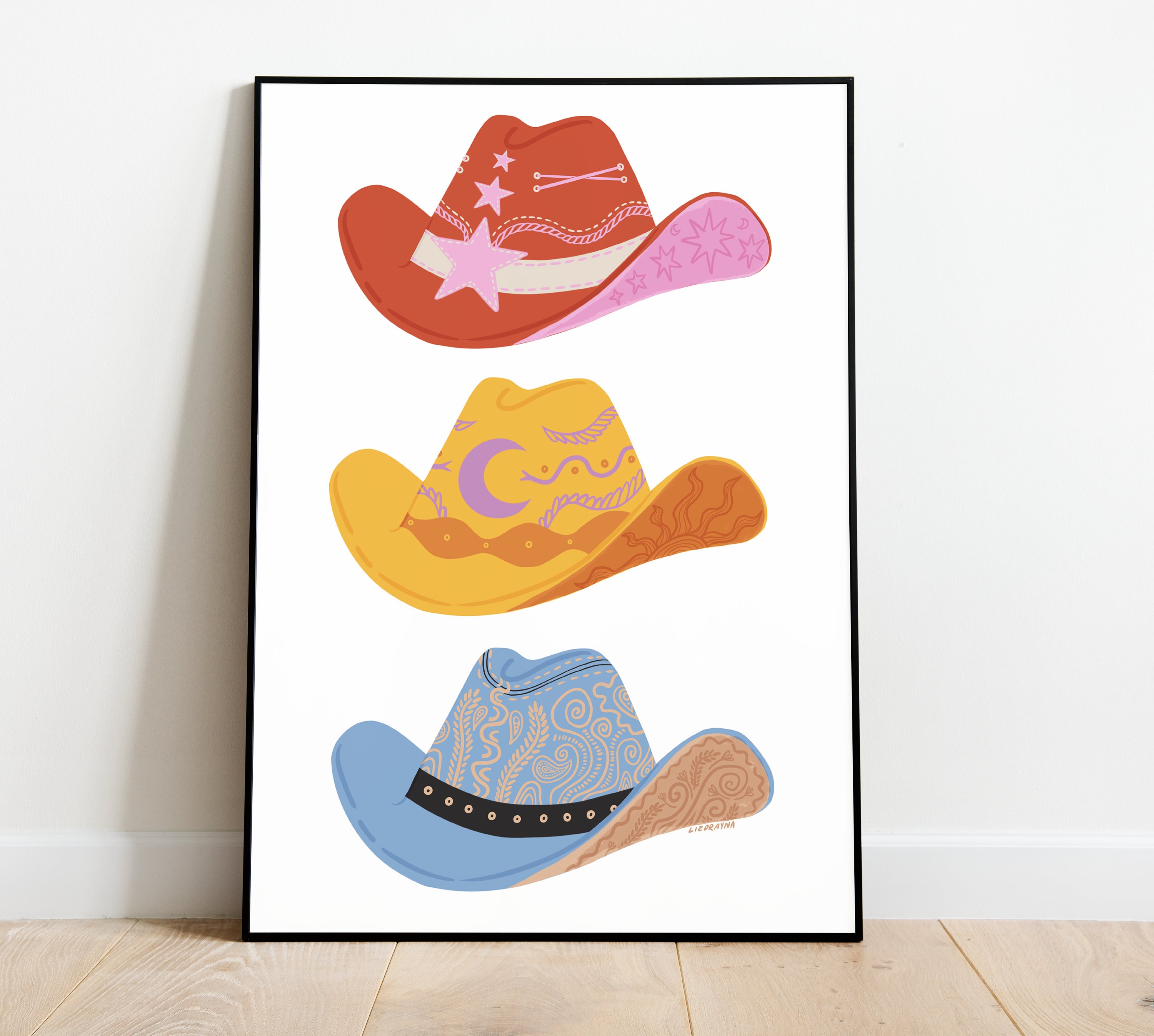 Funky cowboy hats clearance