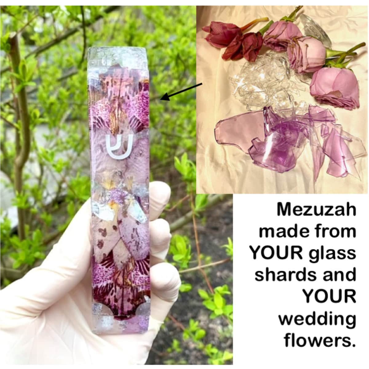 Breaking Glass & Keepsake Mezuzah