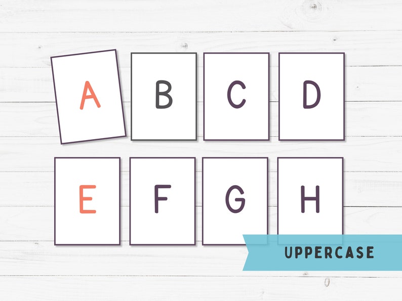 Alphabet Flash Cards, Alphabet Flash Cards Printables, Phonics ...