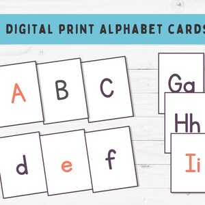 Alphabet Flash Cards, Alphabet Flash Cards Printables, Phonics ...