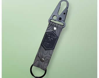 Custom Leather/Carabiner Keychain