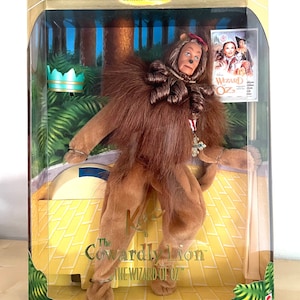 1997 Ken as the Cowardly Lion in the Wizard of Oz // Barbie Hollywood Legends Collection