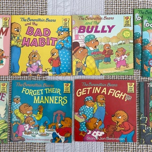 Berenstain Bears Book Series // Create your own Book Pack // 1980s Vintage Children’s Books