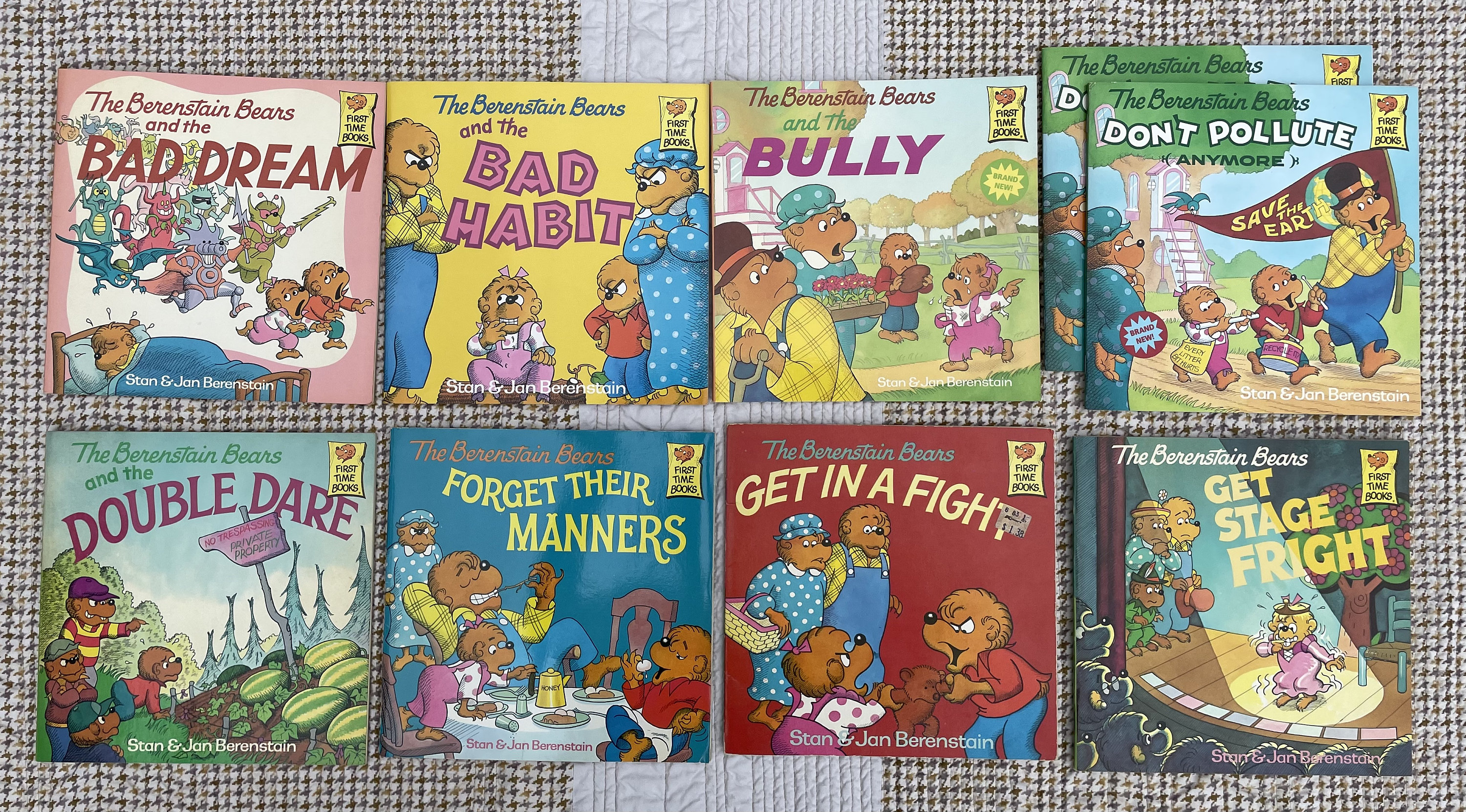 Berenstain Bears Book Series // Create Your Own Book Pack // 1980s Vintage Childrens Books Etsy