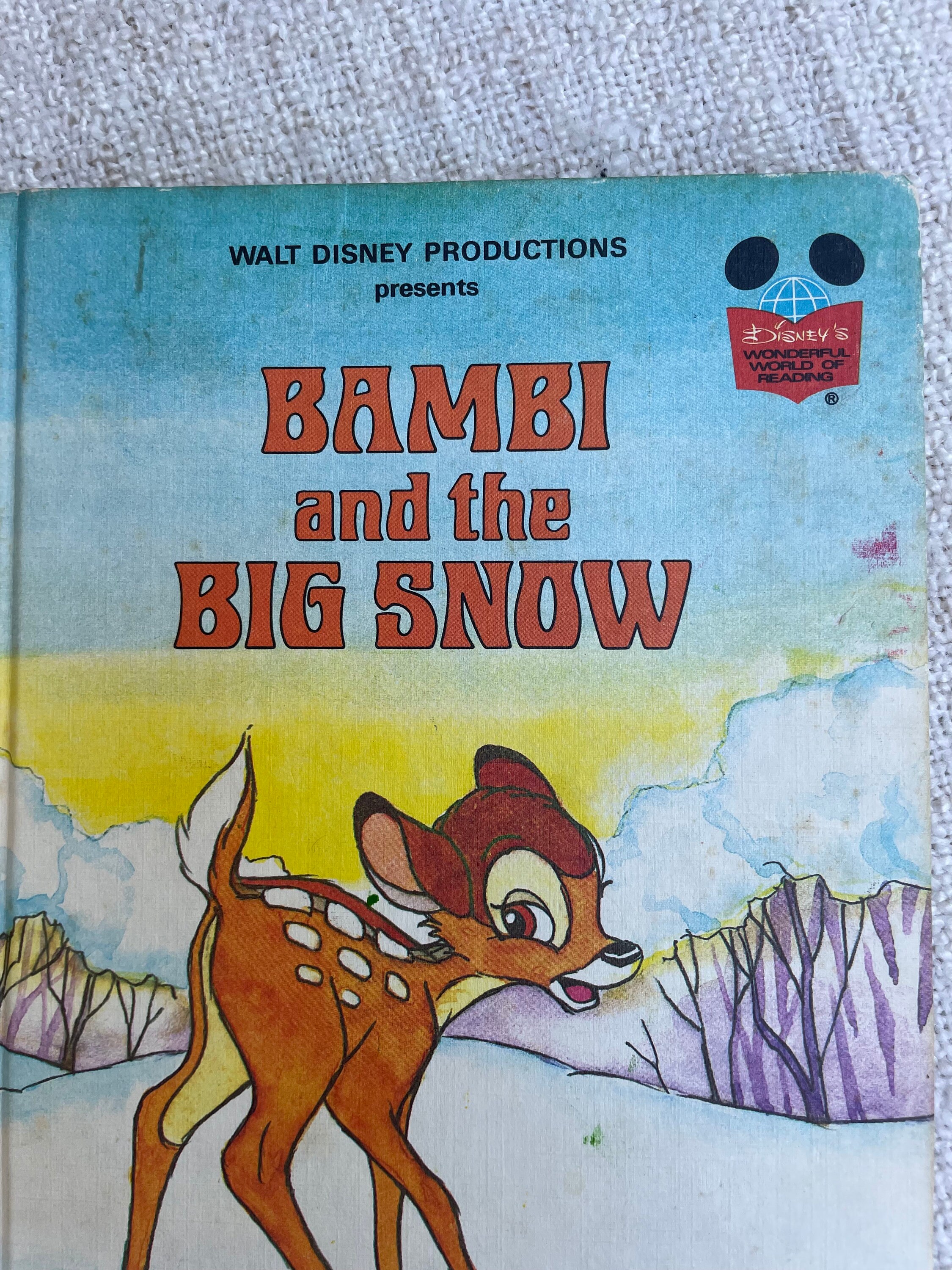 Vintage Wonderful World of Reading Walt Disney Book Series