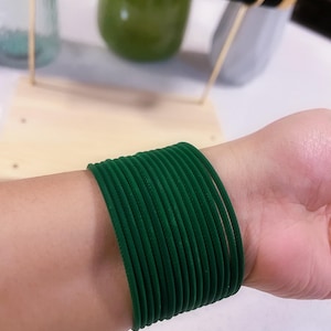 Bottle Green Plain Bangles Set | Dark Green Indian Bangles - Indian Jewelry | Indian Choorhiyaan | South Asian Jewelry | Dark Green Bangles