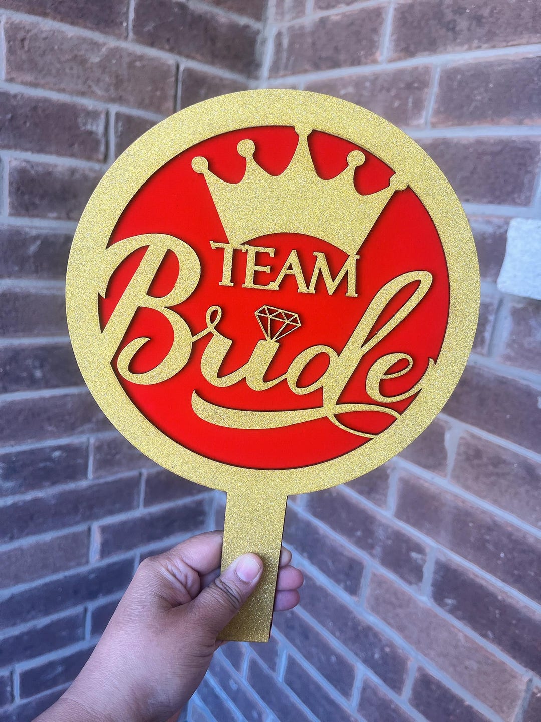 Team Bride Sign | Punjabi Wedding Decor | Team Bride Decor | Punjabi ...
