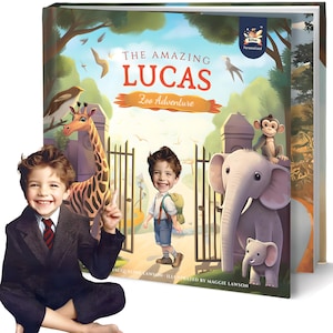 Baby Gifts | Personalized Kids Books | Amazing Zoo Adventure