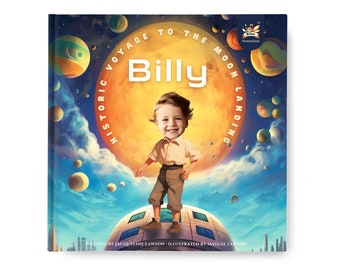 Baby Gifts | Personalized Kids Books | Time Travel Apollo 11