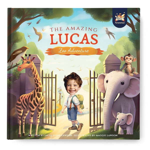 Baby Gifts | Personalized Kids Books | Amazing Zoo Adventure