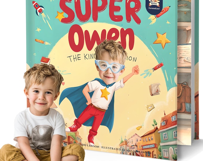 Baby Gifts | Personalized Kids Books | Superhero Mission