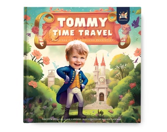 Baby Gifts | Personalized Kids Books | Time Travel Independence Day