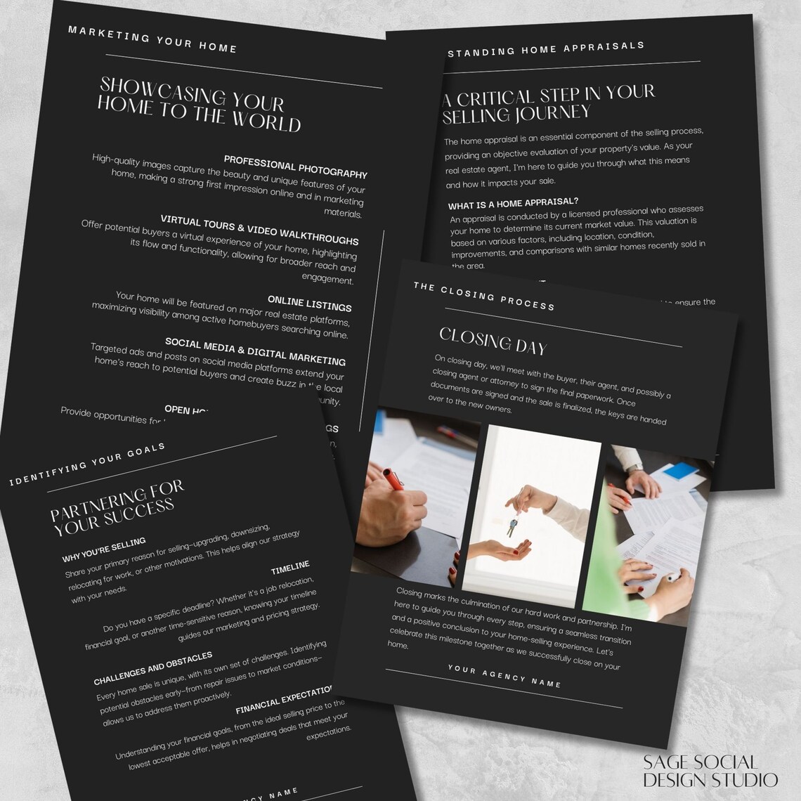 HOME SELLER Guide Real Estate 40 PAGES Luxury Minimal Marketing ...