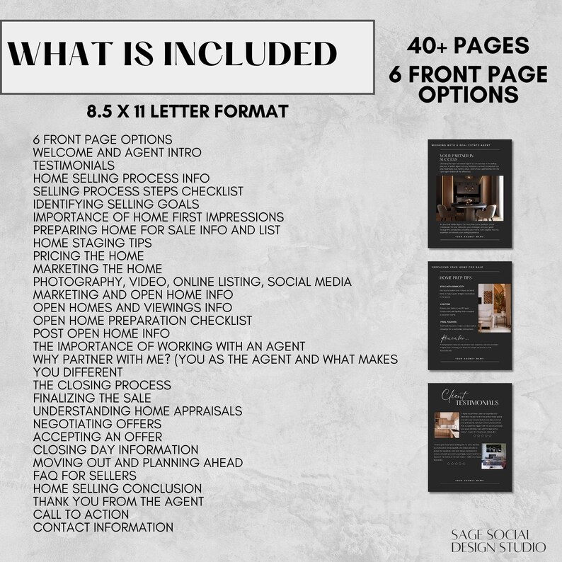 HOME SELLER Guide Real Estate 40 PAGES | Luxury Minimal | Marketing ...