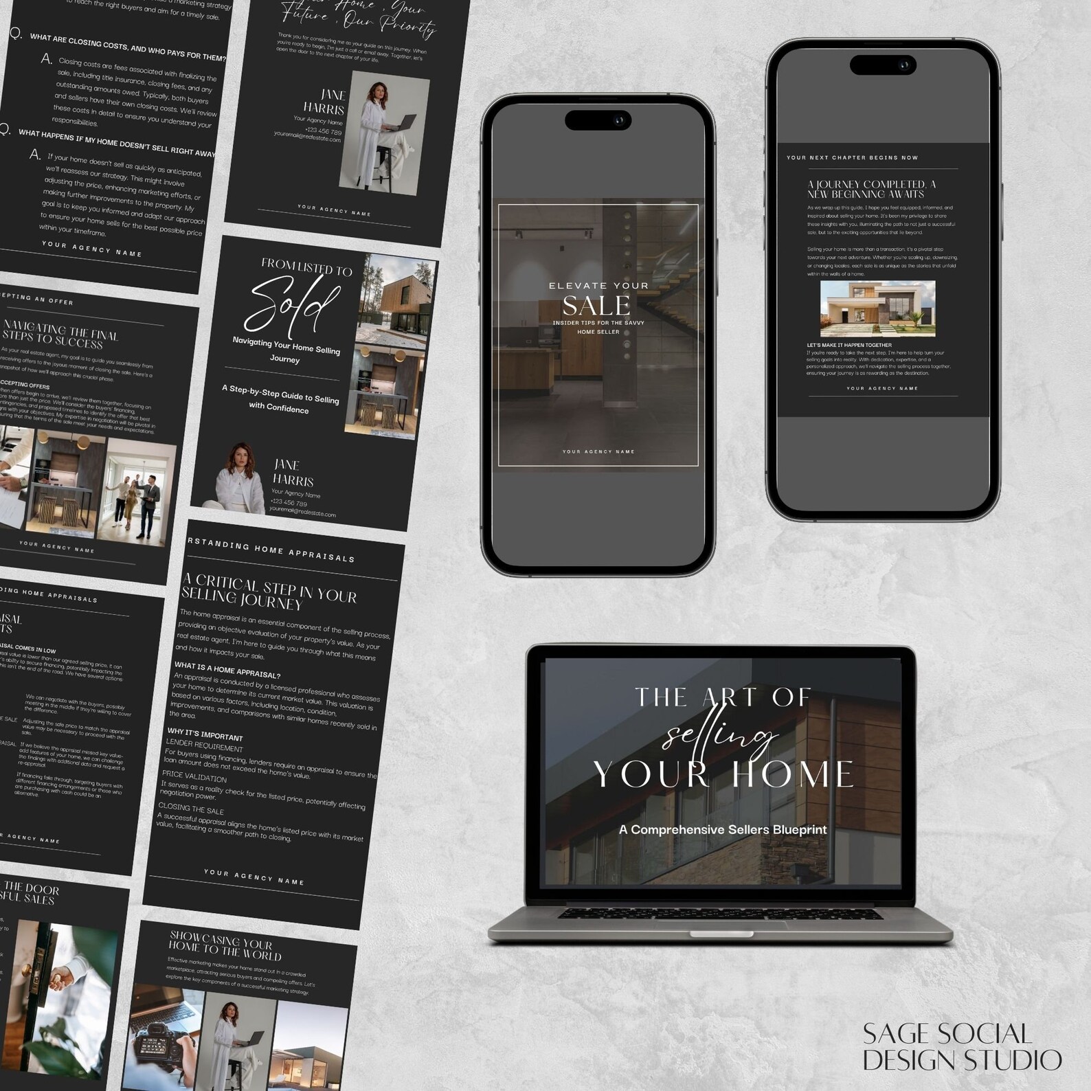 HOME SELLER Guide Real Estate 40 PAGES Luxury Minimal Marketing ...