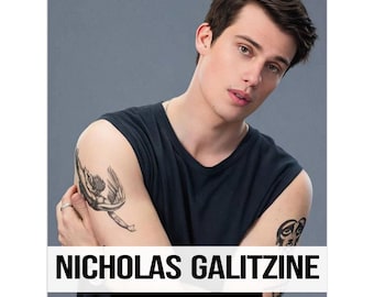 Nicholas Galitzine 2027 Wall Calendar, Premium Celebrity Photo Calendar, Monthly Planner, Collectible Decor, Gift for Fans