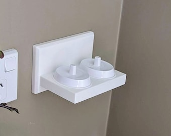Supporto da parete per caricabatterie doppio per spazzolino Oral-B