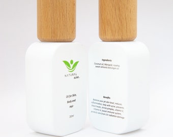 30ml famous Body oil acne, dry skin, rough skin vitamin e