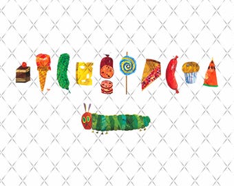 Eric Carle The Very Hungry Caterpillar Feast Png, Back To School Png, Hungry Caterpillar Png, Butterfly Teacher Gifts, Funny Teacher Png