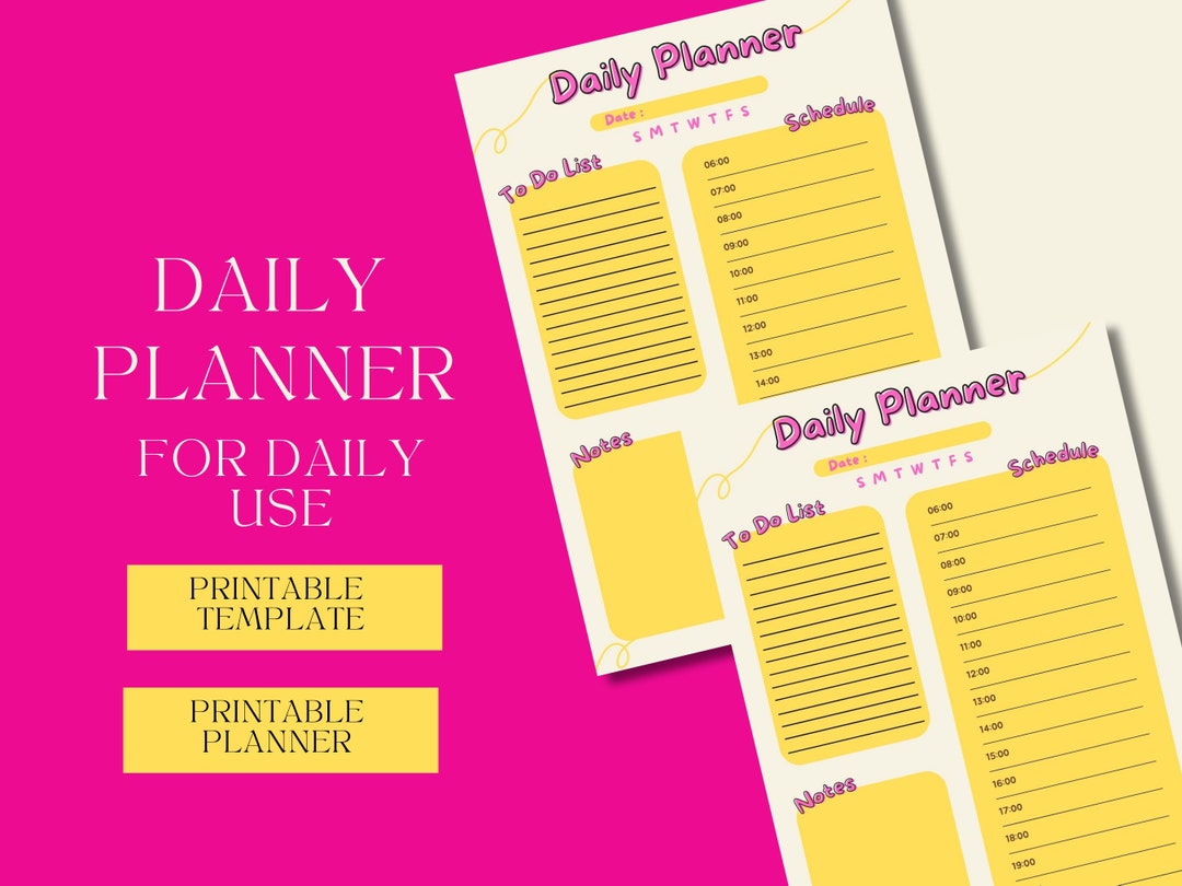 daily-planner-printable-planner-etsy