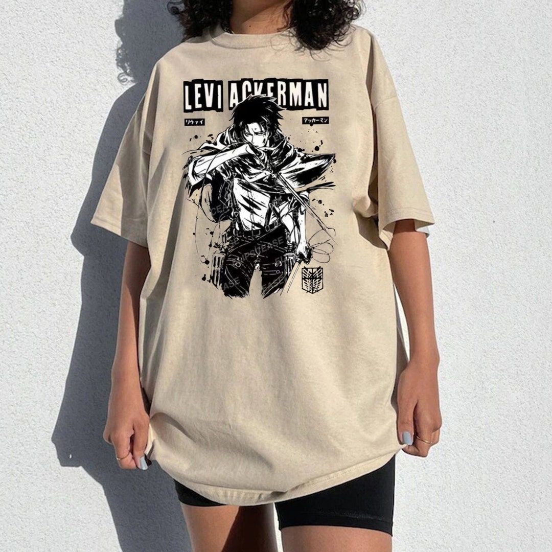 Attack on Titan Le.vi Ackerman Shirt - Etsy