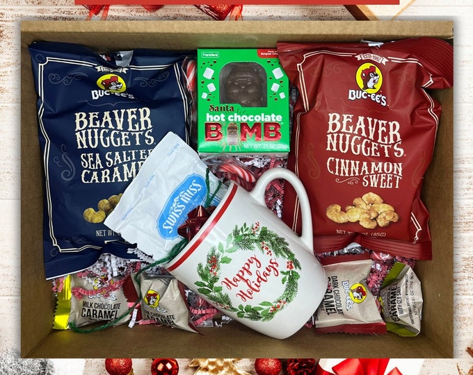 Bucee's Christmas Snack Box, Readymade Christmas Gift, Christmas Gift