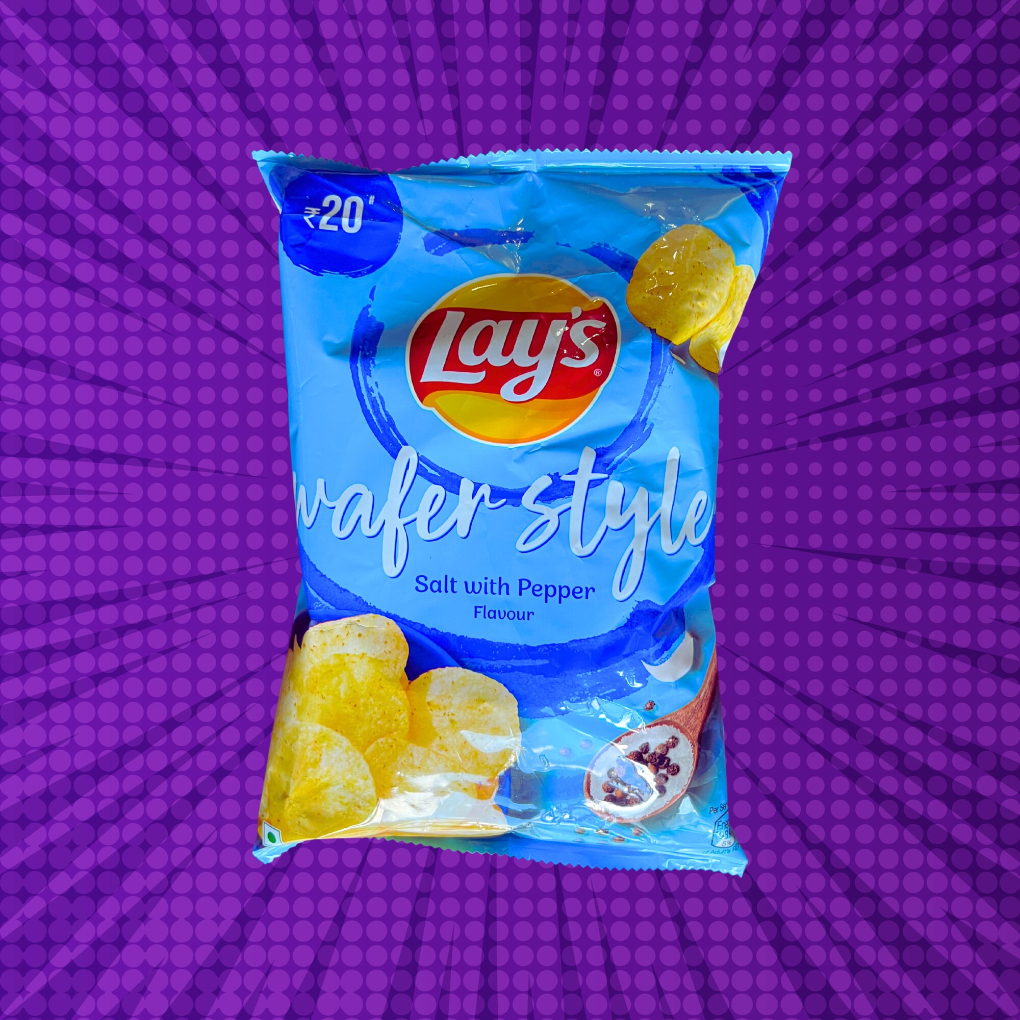 Lay's Salt & Pepper Chips Wafer Style Indian Lay's Etsy Australia