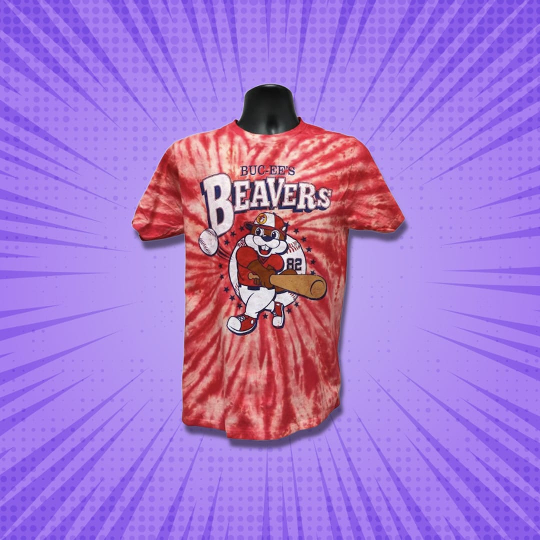 Bucee's Beaver Baseball Tee, Bucee's Tshirt, Bucee's Apparel