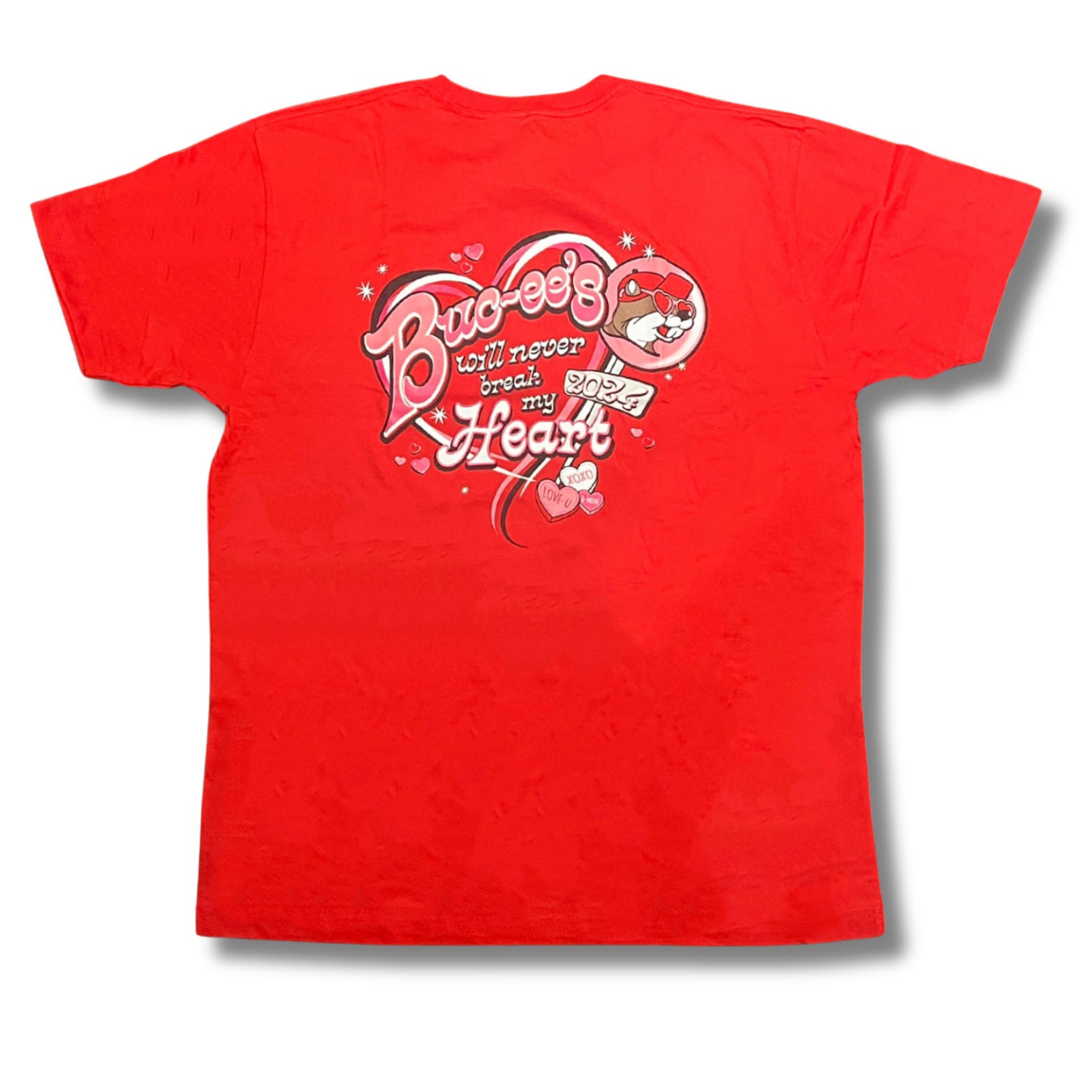 Bucees Valentine's Day Tshirt, bucee's Will Never Break My Heart