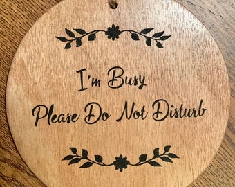 Double-Sided Door Hanger for Office | Do Not Disturb | Out of Office