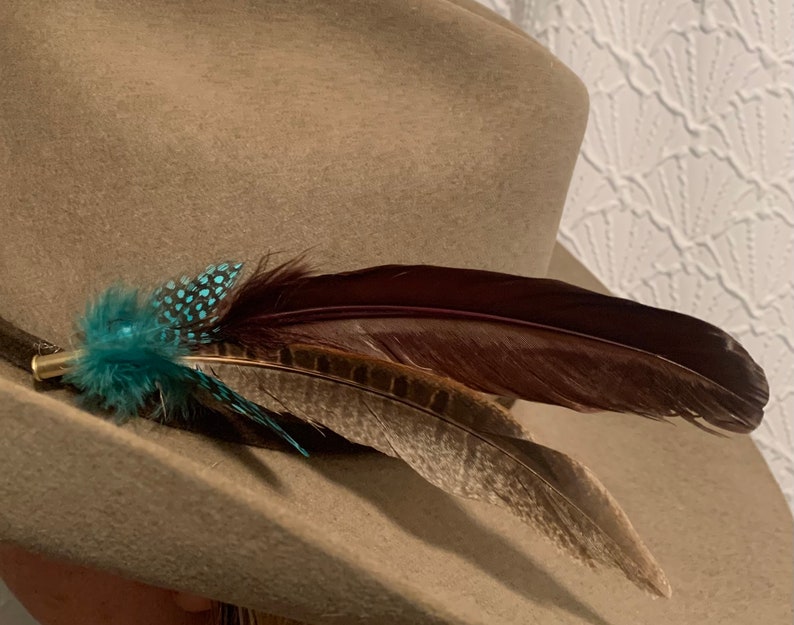 Feather Accessory for Hat Magnetic Feather Pin image 2