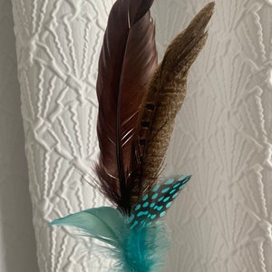 Feather Accessory for Hat Magnetic Feather Pin image 4